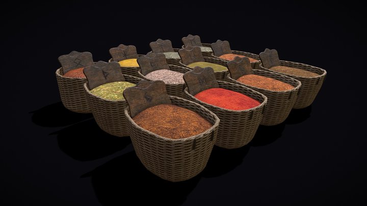 modelo 3d McCormick Spice Set - TurboSquid 2038254