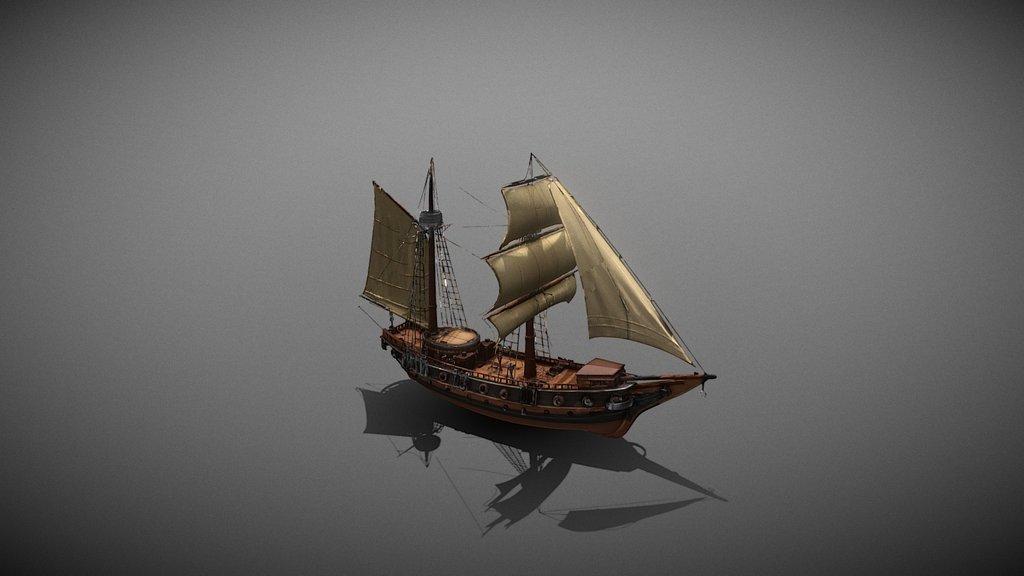 1840s Whaling Brigantine_GGMt