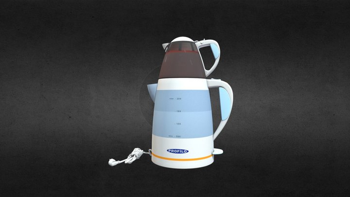 Turkish Tea Machine 3D Model