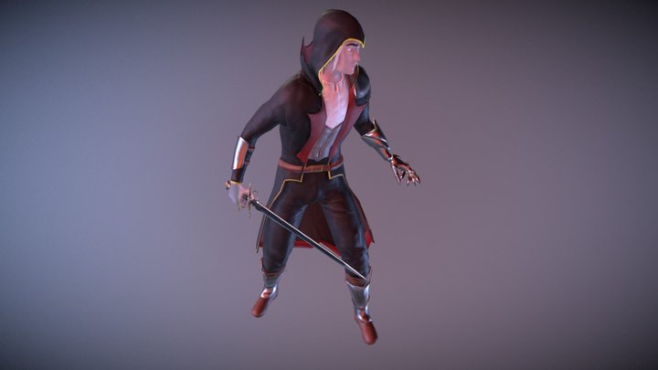 Character Vlad - Vampire 3D Model