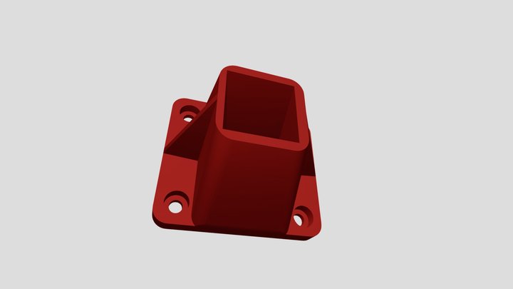 MVB00-SUPPORT PROFILE 20x20mm 3D Model