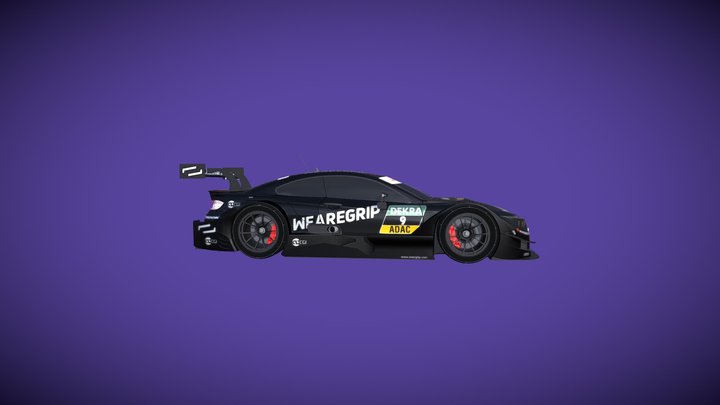 DTM BMW Wearegrip 3D Model