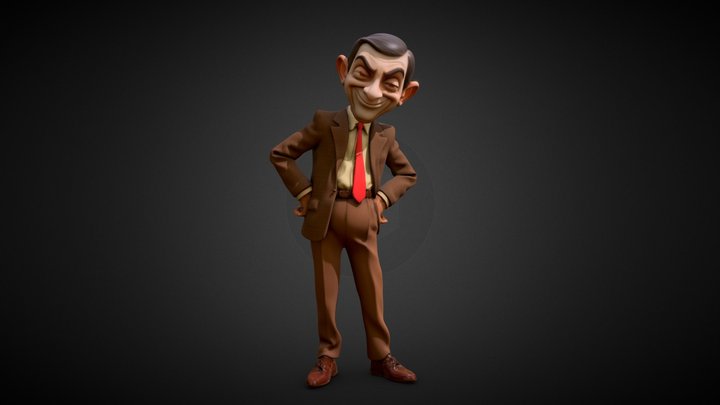 Mr Bean Scanned 3D 3D Model