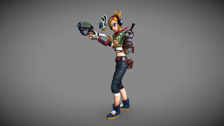 Agents:Biohunters (April) 3D Model