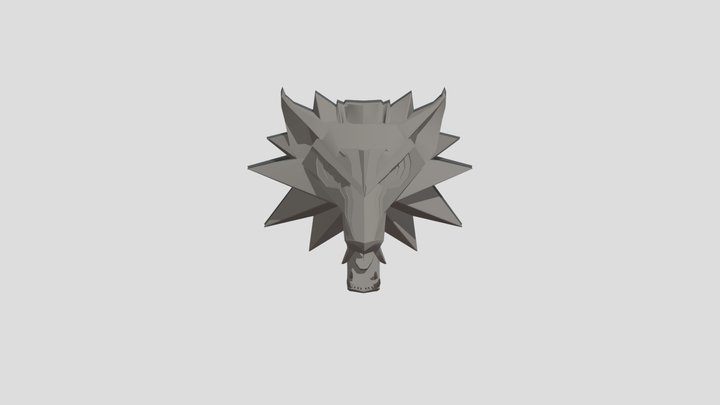 Collier Witcher 3D Model