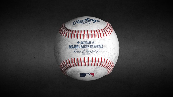 Baseball ball 3D Model