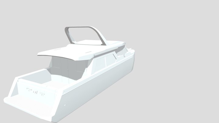NAVIGATOR 5300 Boat Model 3D Model
