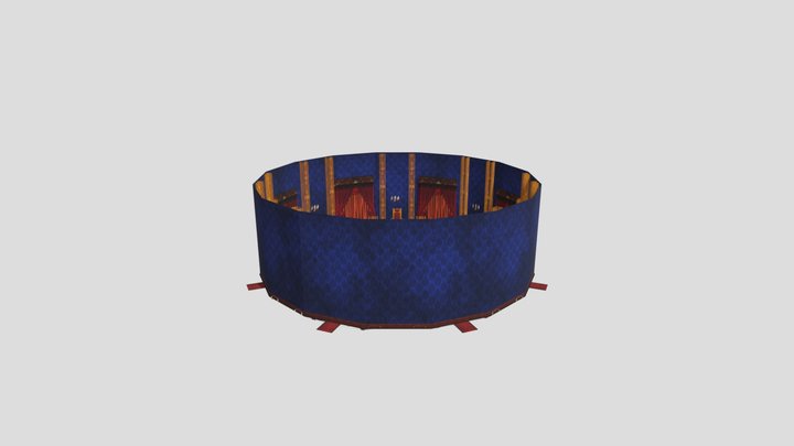 Danganronpa Trial Grounds 3D Model