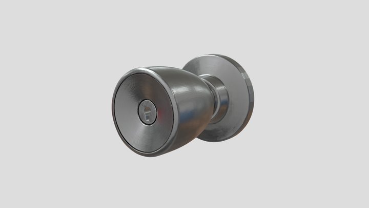 Metal doorknob (for outside)