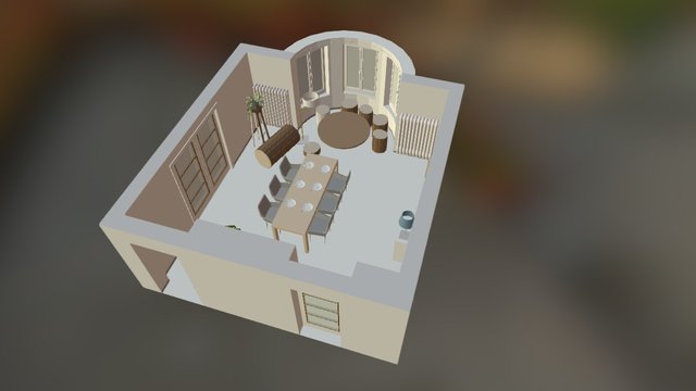 Obývací pokoj after 3D Model
