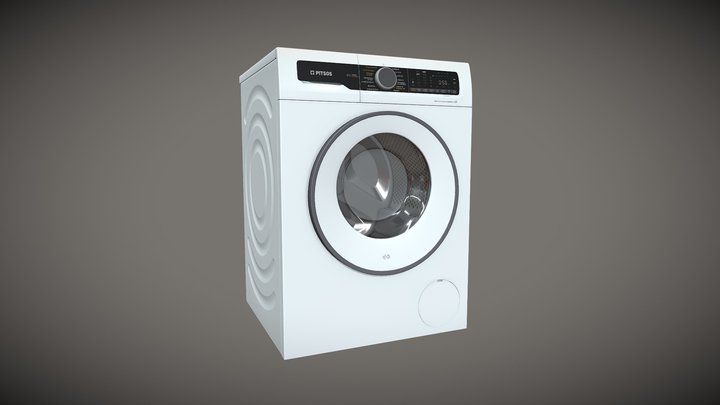 Washing Machine 3D Model