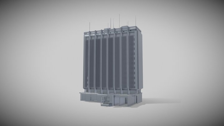 Huacal draft 3D model 3D Model