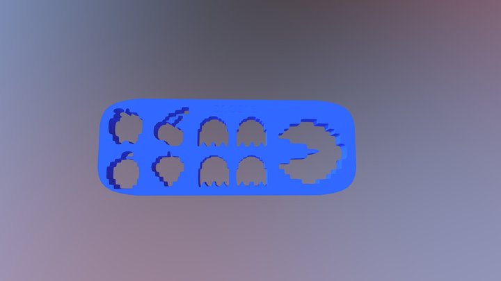pacman mold 3D Model