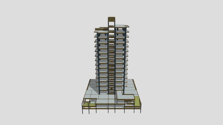 Vila Aviação 3D Model