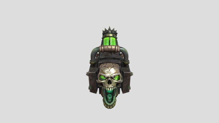 Chainsaw Nicro Base 3D Model