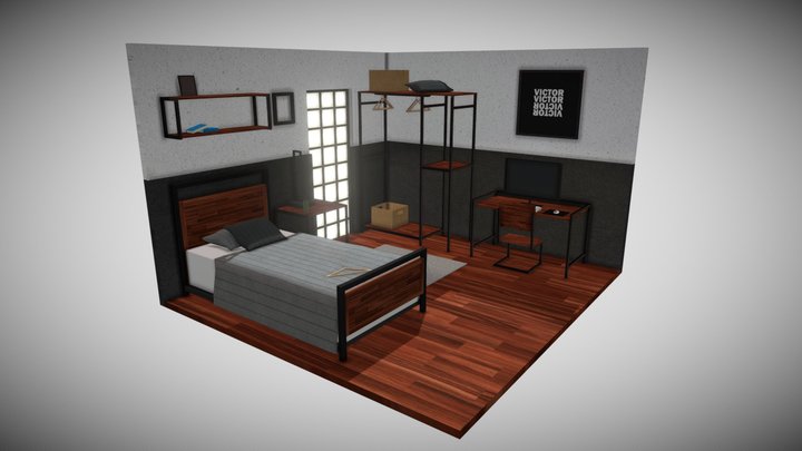 3DAC HOUSE INTERIOR CA1 SUBMISSION 3D Model