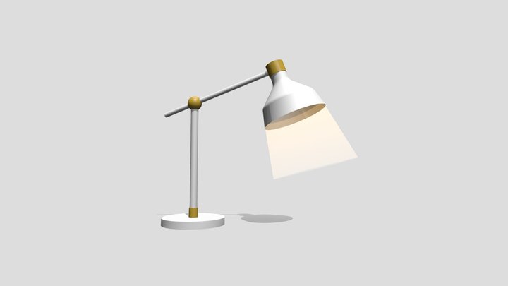 Extra Credit - Lamp 3D Model