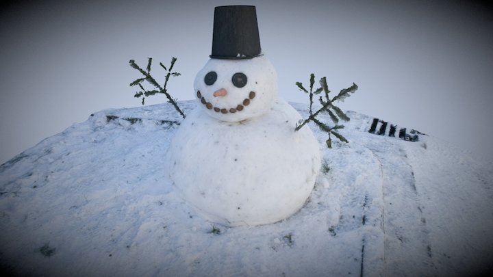 Snowman "Axel" – Modello 3D gratuito STL