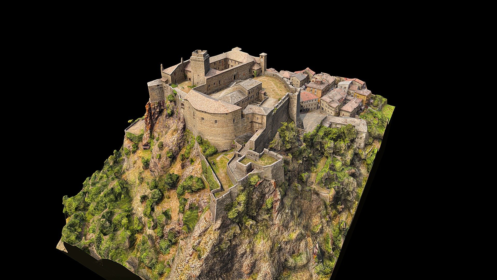 Castello di Bardi - Buy Royalty Free 3D model by LZCreation (@jmch ...