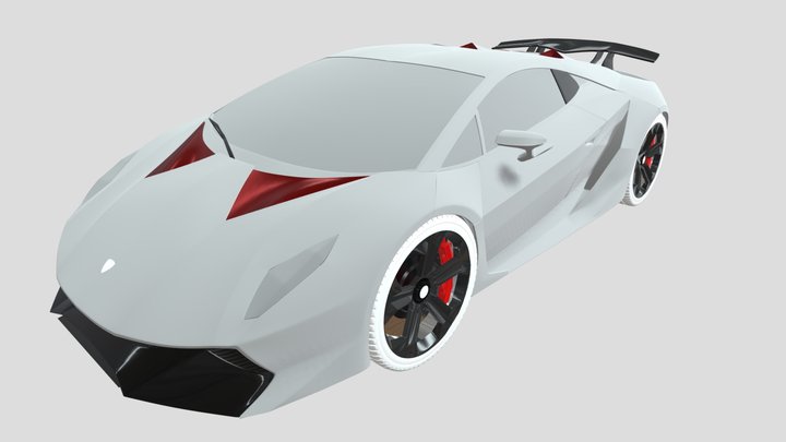 Lamborghini Sesto Elemento 3D Model