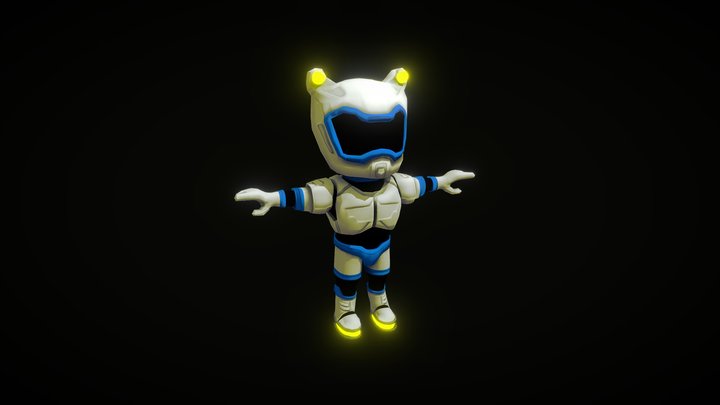 Spaceman 3D Model