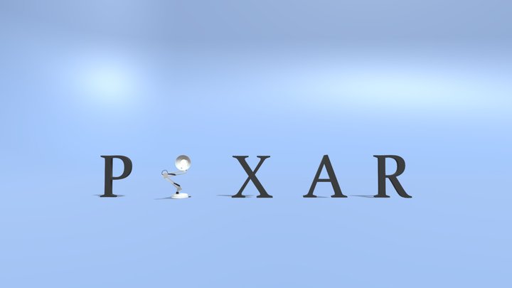 Pixar Lamp Animation 3D Model