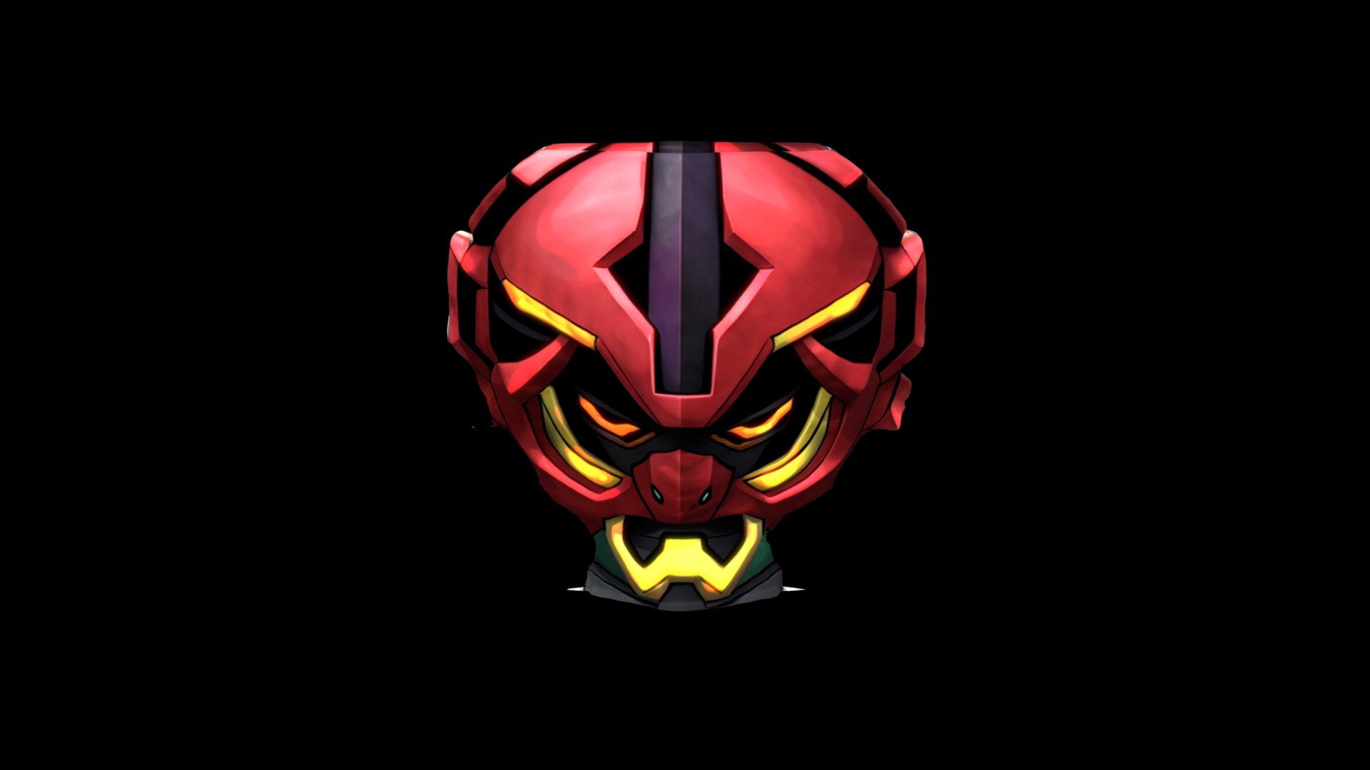 Helmet Mask Robot Cartoon 45 - Download Free 3D model by klrxyz ...