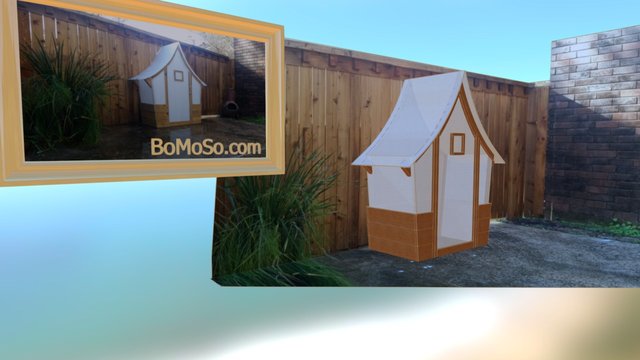 Storybook Cottage 3 - Greenhouse 3D Model