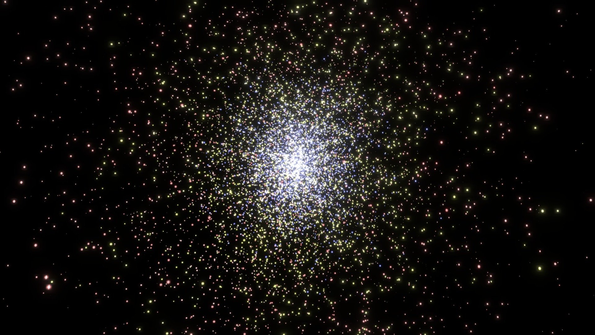 Star Cluster - 15k stars model