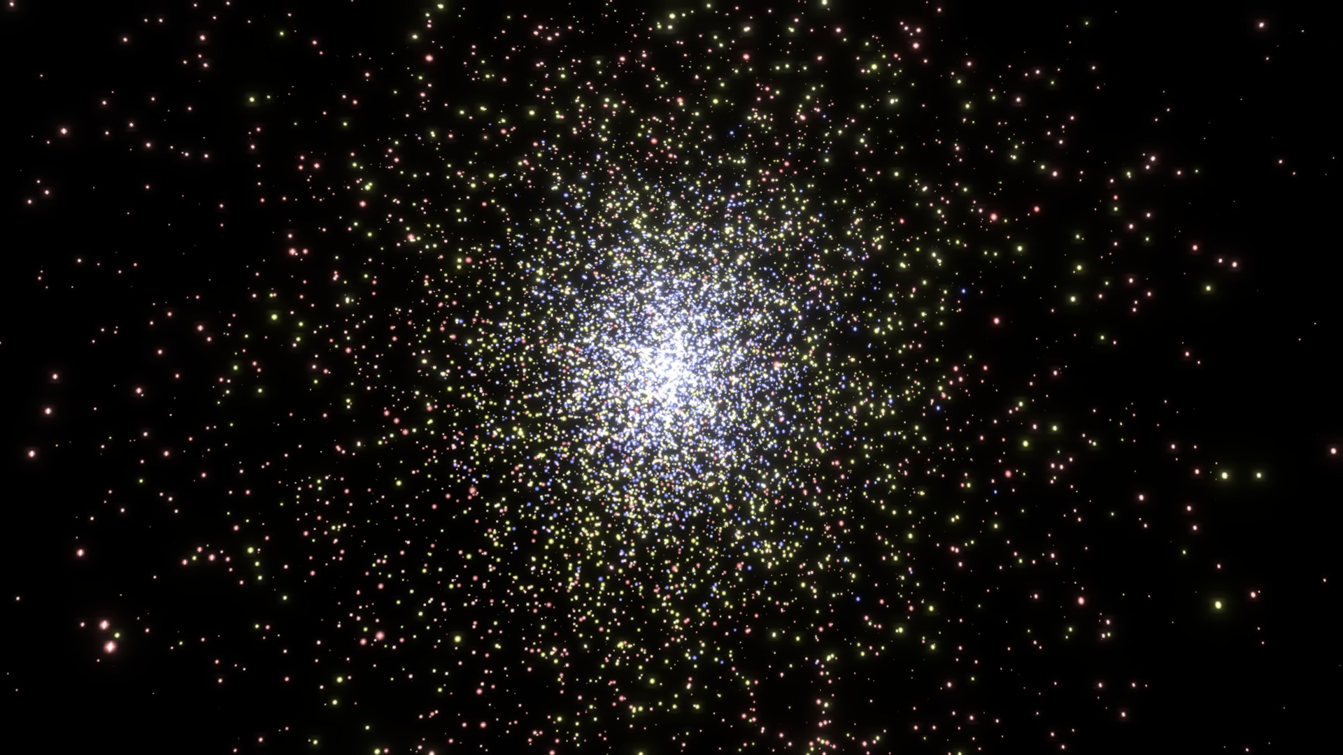 Star Cluster 15k Stars Model Download Free 3d Model By