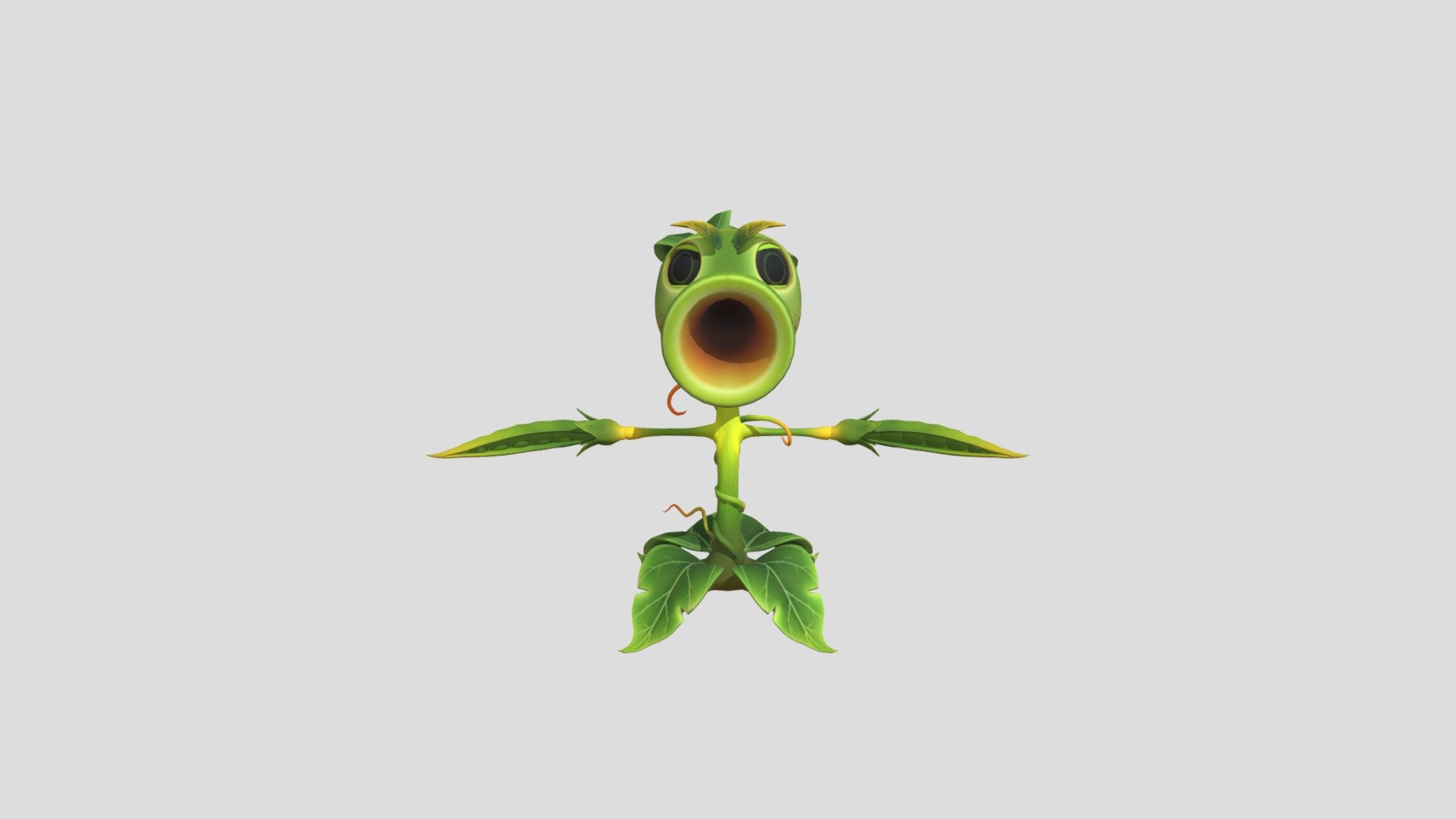 Plants Vs. Zombies Garden Warfare 2 Peashooter - Download Free 3D model by  amuy123com123 (@amuy123com123) [5114ac1]