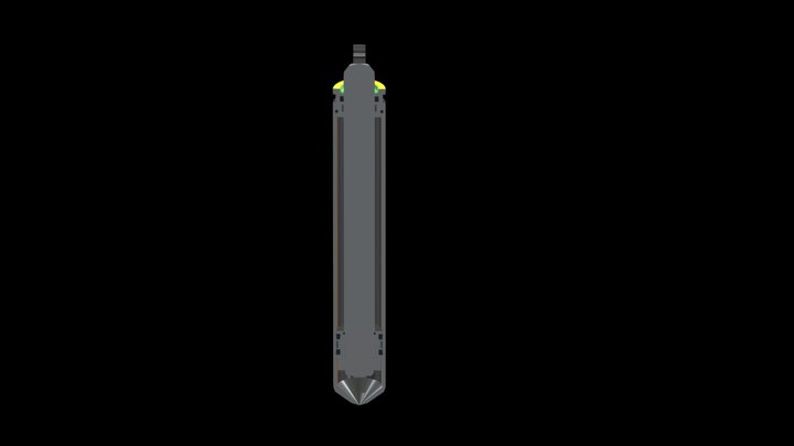 CilindroHidraulico 3D Model