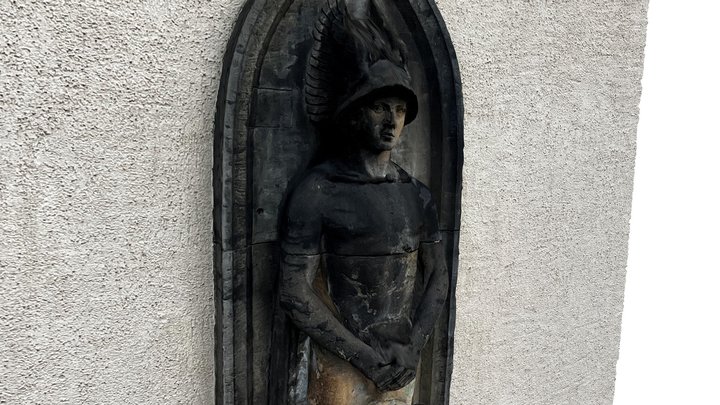 Denkmal an Klosterkirche Zittau 2 3D Model