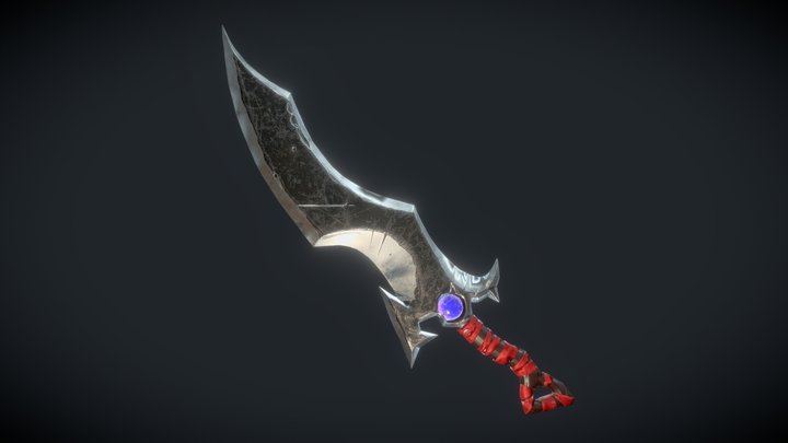 Magic Dagger 3D Model