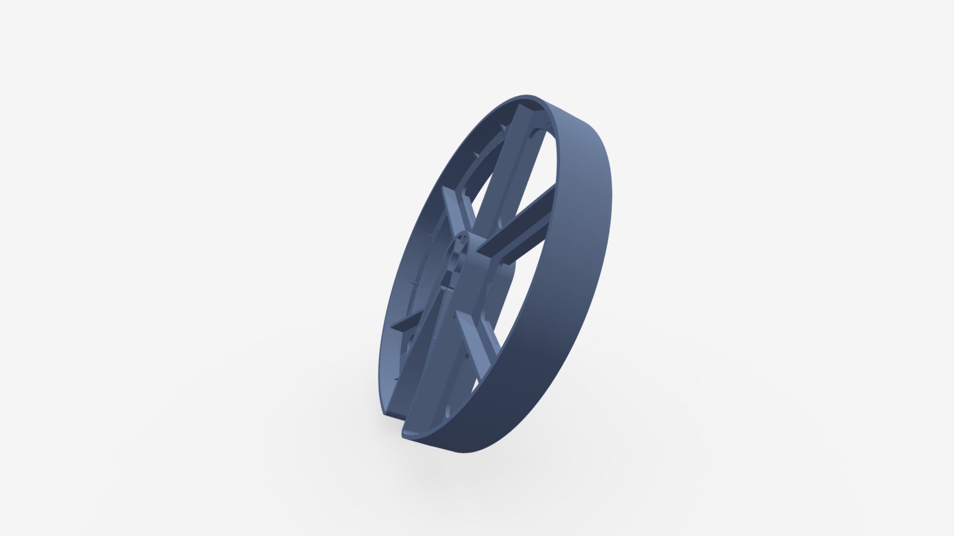 Open 75mm Pile Cage Spacer — Sketchfab embed 3D viewer