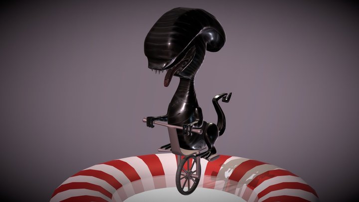 Alien circus 3D Model