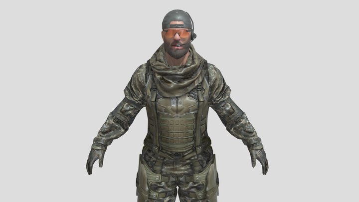 Hank | Bloodstrike – Modelo 3D gratuito STL