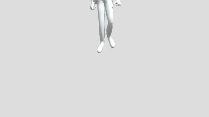 Character Walking 3D Model