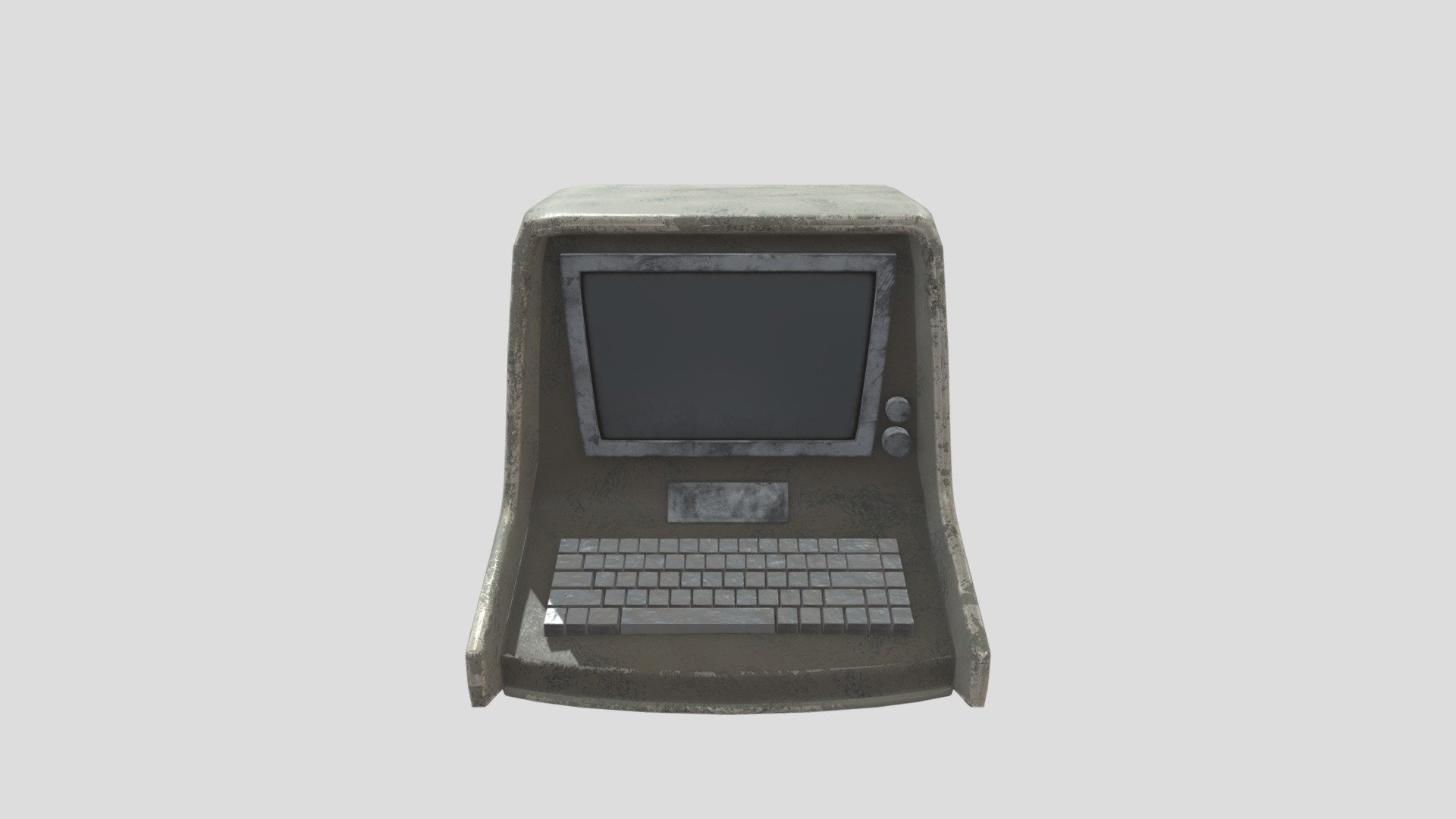 Fallout Terminal - 3D model by sanriolover.3 [51185d9] - Sketchfab