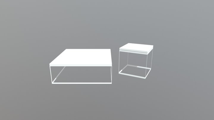 MITCHELL + GOLD ALLURE TABLE 3D Model