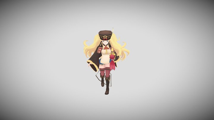 Monika 3D Model