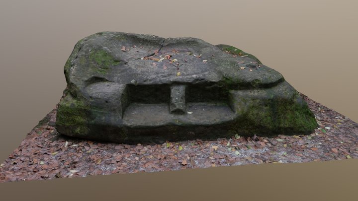 Kudepsta Cult Stone / Культовый камень, Сочи 3D Model