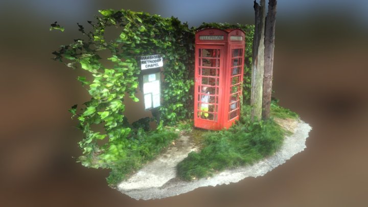 kent phonebox 3D Model