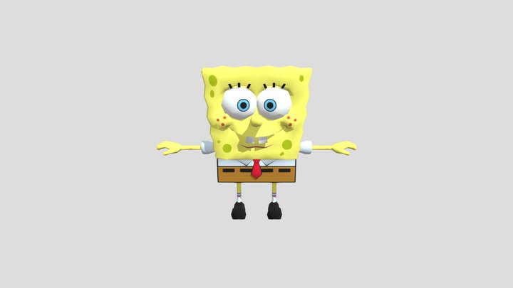 SPONGEBOB DL 3D Model