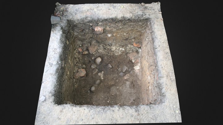 Archaeology Live! 2021 - Trench 3 3D Model