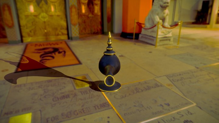 Magic Lamp 3D Model