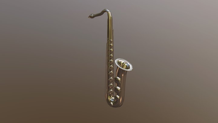Saxophone 3D Model
