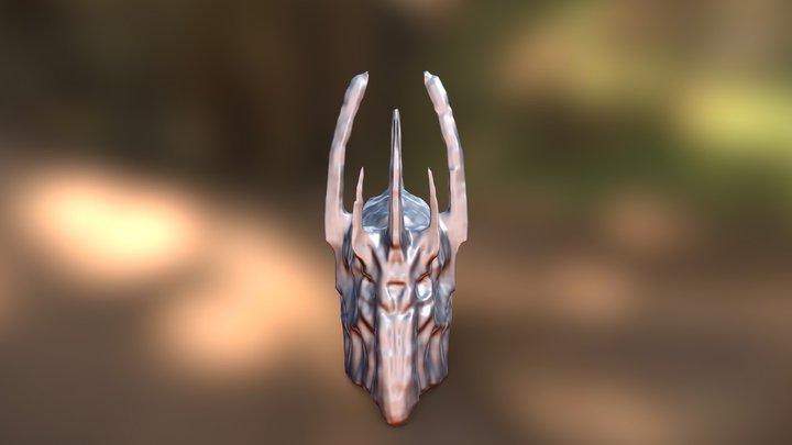 Sauron (untextured) 3D Model