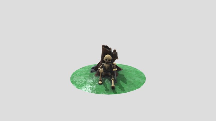 Giant's Grave Cathedral 3D Model