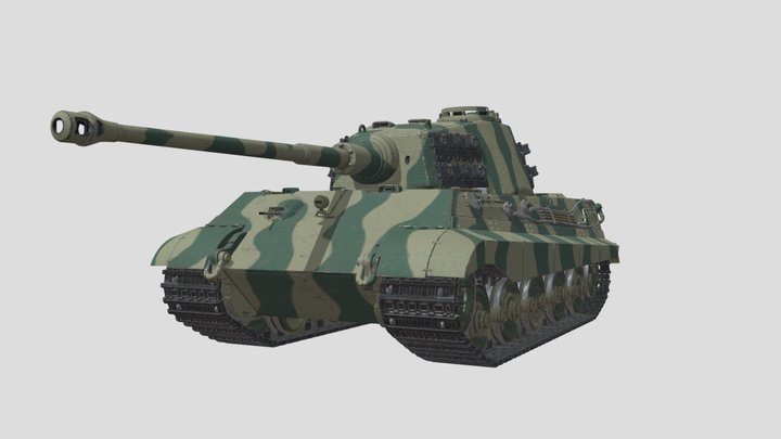 King Tiger 3D Model